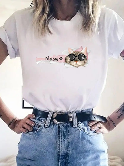 Camiseta Cat Chic - DonDonPets